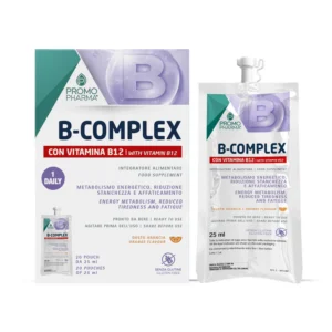 PromoPharma B-COMPLEX ar vitamīnu B12 (20 maisiņi pa 25ml)
